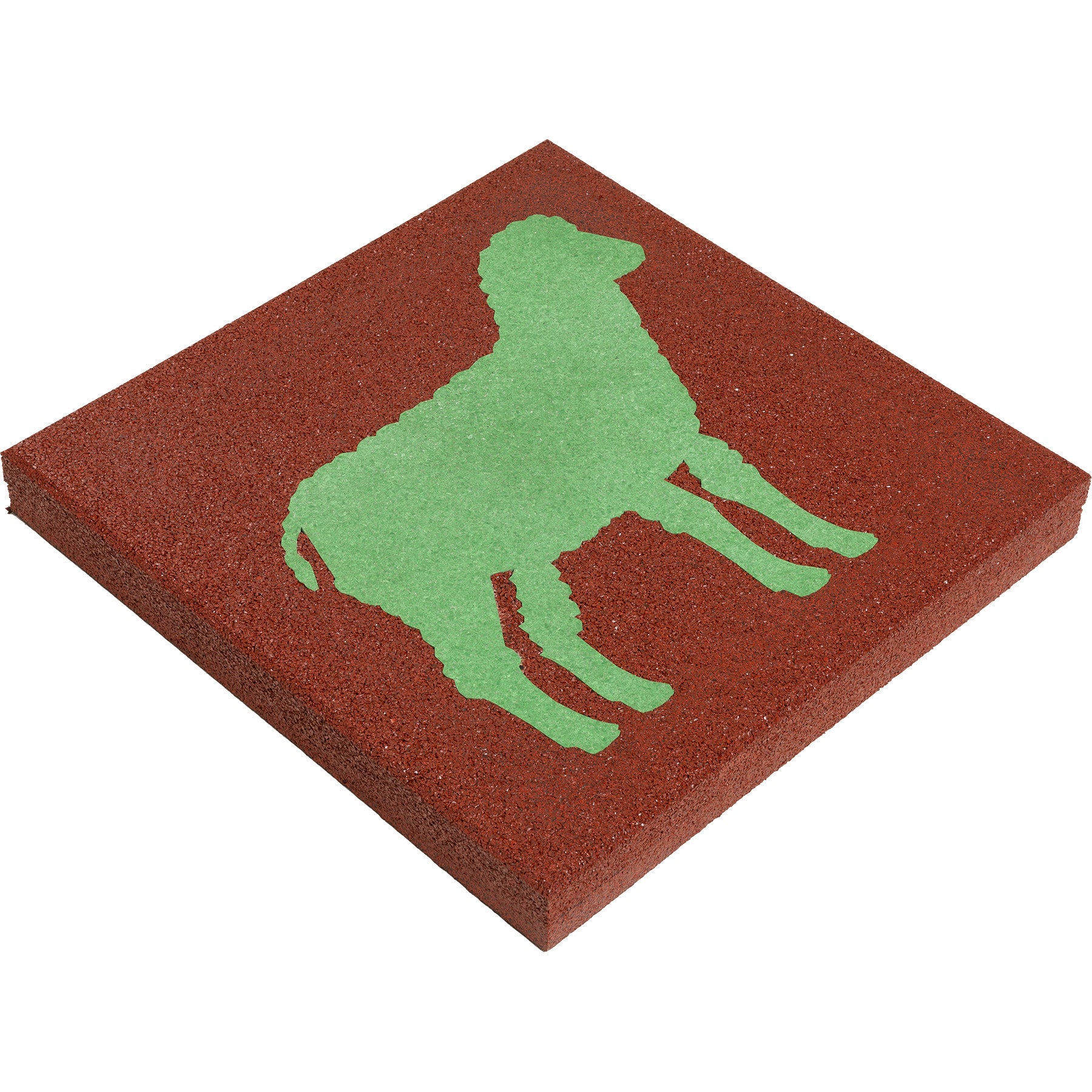 Grün-Rotbraun / schaf